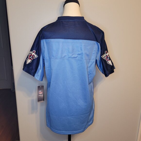 NWT Fanatics NFL Pro Line Blue Tennessee Titans Football Jersey  Womens Large - Picture 2 of 9
